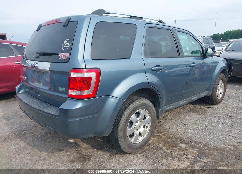2012 FORD ESCAPE LIMITED VIN: 1FMCU0EG7CKB15836