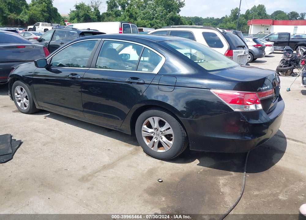 2012 HONDA ACCORD 2.4 SE VIN: 1HGCP2F62CA021853