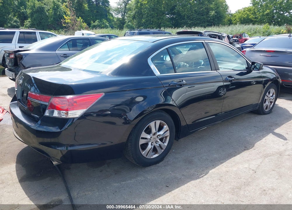 2012 HONDA ACCORD 2.4 SE VIN: 1HGCP2F62CA021853