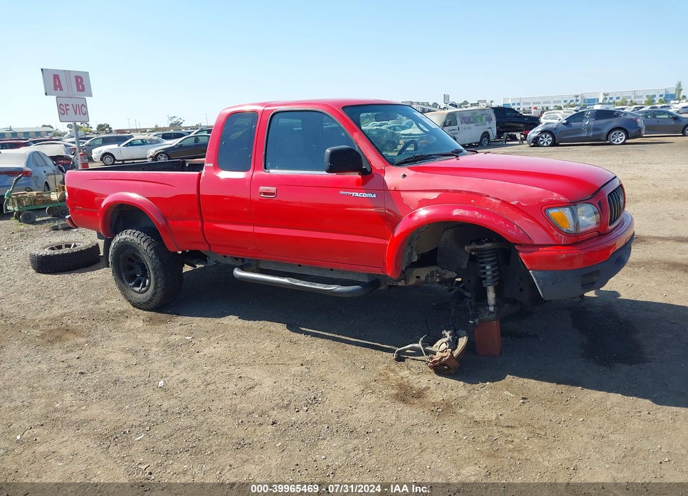 2002 TOYOTA TACOMA PRERUNNER V6 VIN: 5TESN92N72Z143375