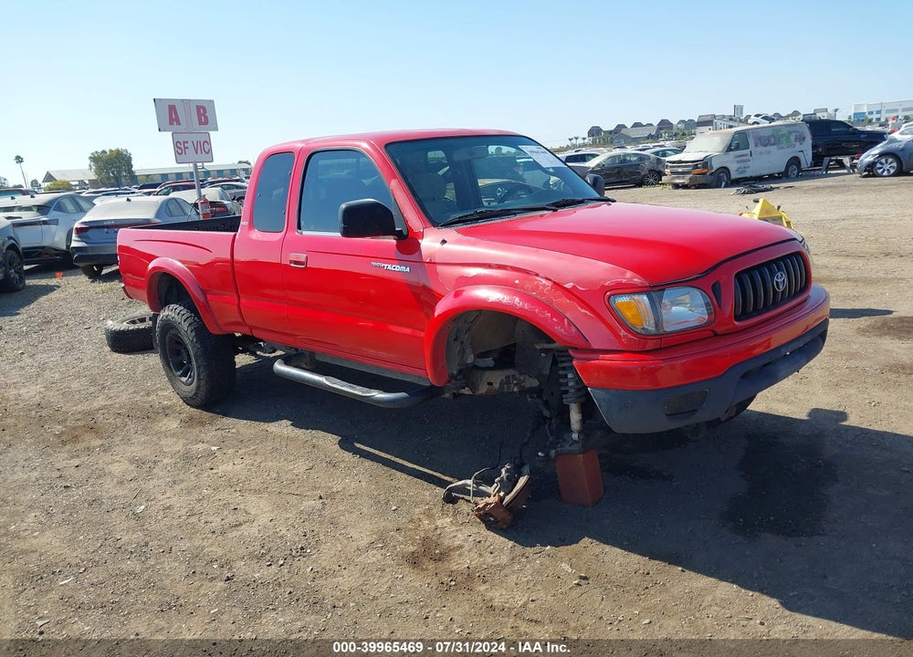 2002 TOYOTA TACOMA PRERUNNER V6 VIN: 5TESN92N72Z143375