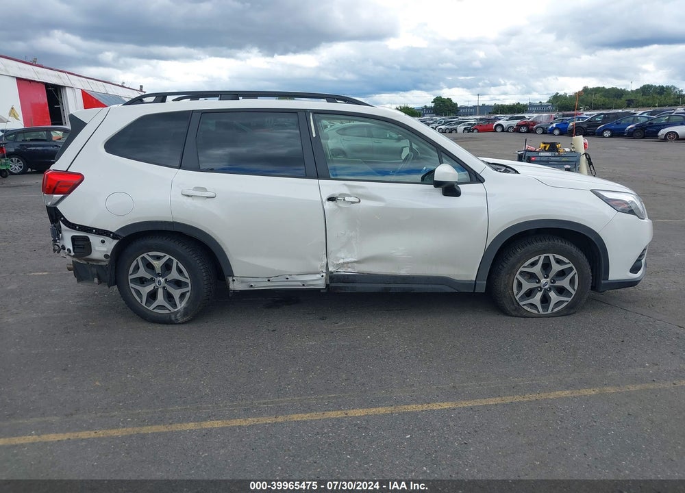 2022 SUBARU FORESTER PREMIUM VIN: JF2SKAECXNH412965