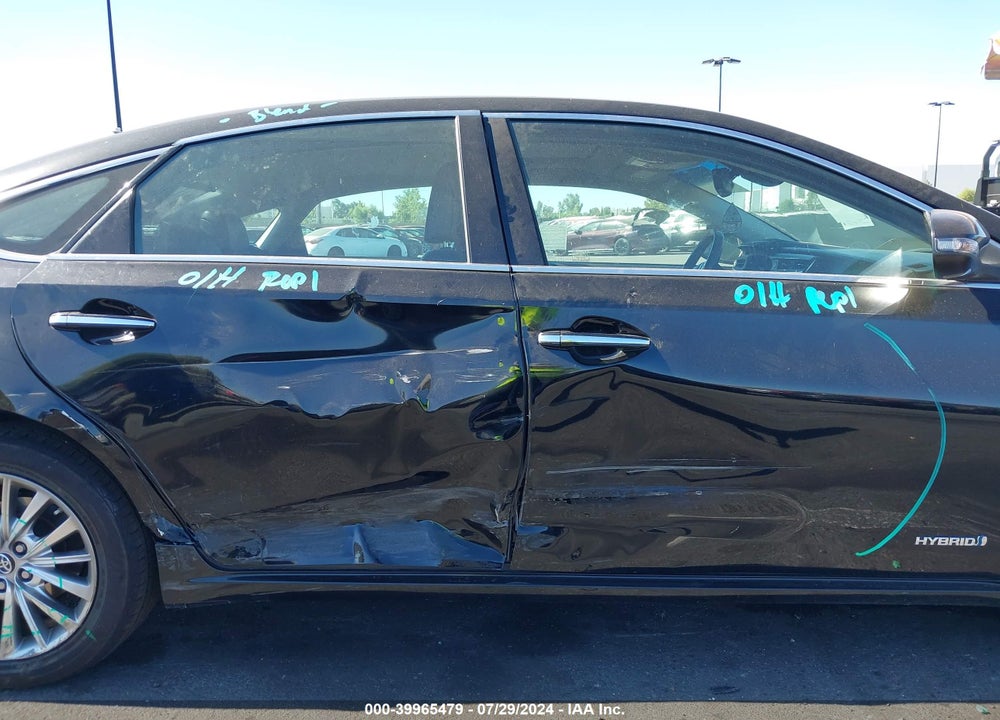 2016 TOYOTA AVALON HYBRID LIMITED VIN: 4T1BD1EB4GU048659