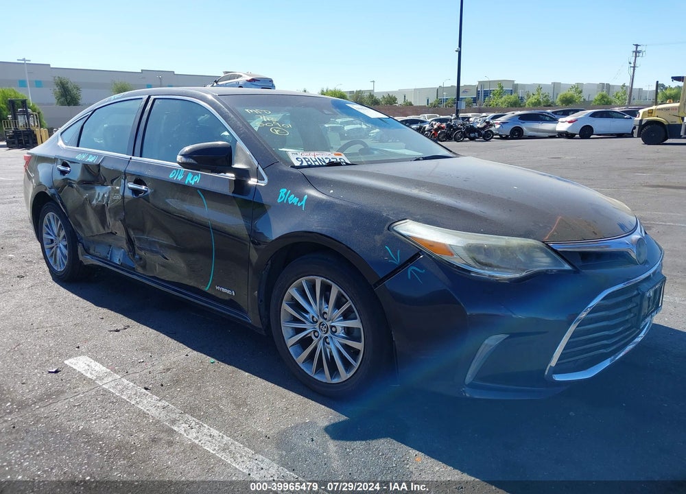 2016 TOYOTA AVALON HYBRID LIMITED VIN: 4T1BD1EB4GU048659