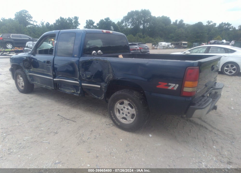1999 CHEVROLET SILVERADO 1500 LS VIN: 2GCEK19V3X1241649