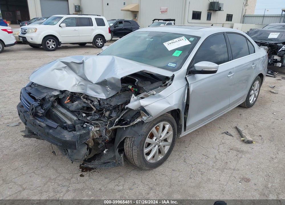 2014 VOLKSWAGEN JETTA 1.8T SE VIN: 3VWD07AJ1EM390478