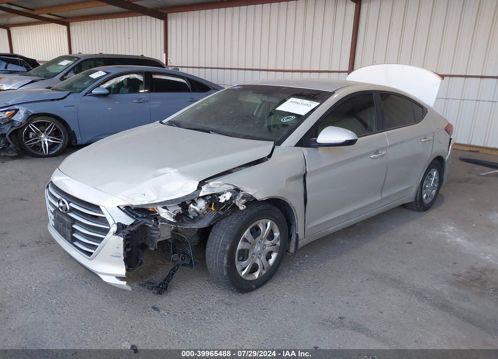 2018 HYUNDAI ELANTRA SE VIN: KMHD74LF3JU607293