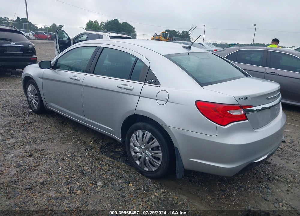 2012 CHRYSLER 200 LX VIN: 1C3CCBAB0CN273483