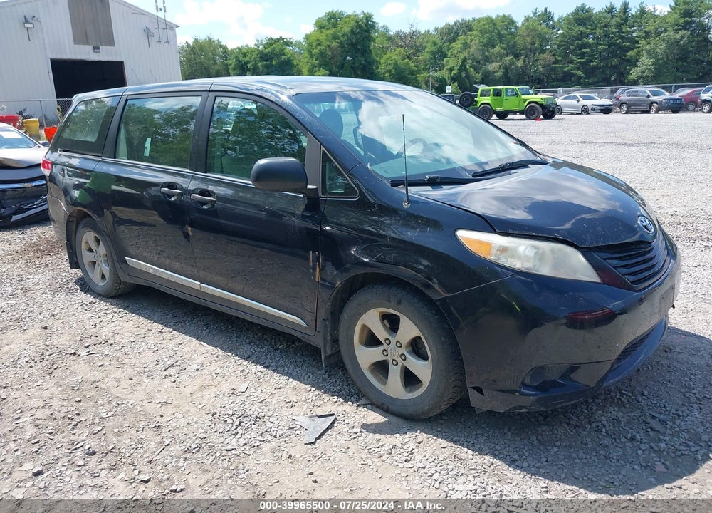 2011 TOYOTA SIENNA BASE V6 VIN: 5TDZK3DC7BS147763