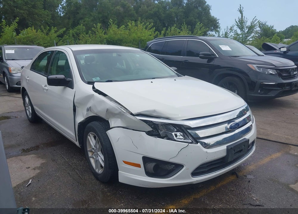 2012 FORD FUSION S VIN: 3FAHP0GA3CR143998