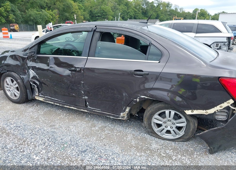2013 CHEVROLET SONIC LT AUTO VIN: 1G1JC5SB1D4190910