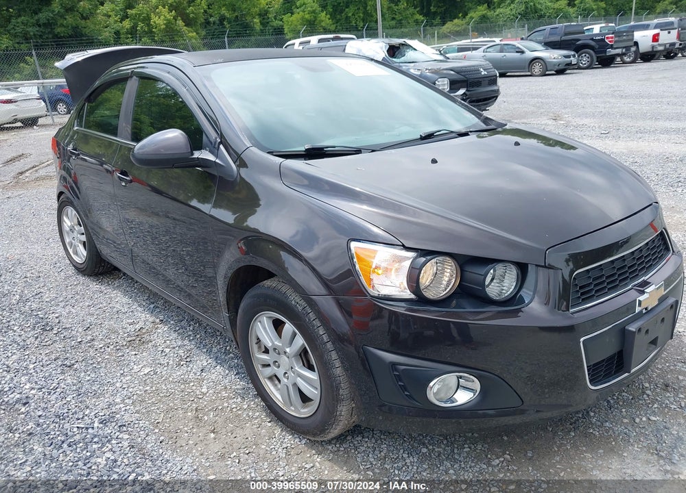 2013 CHEVROLET SONIC LT AUTO VIN: 1G1JC5SB1D4190910