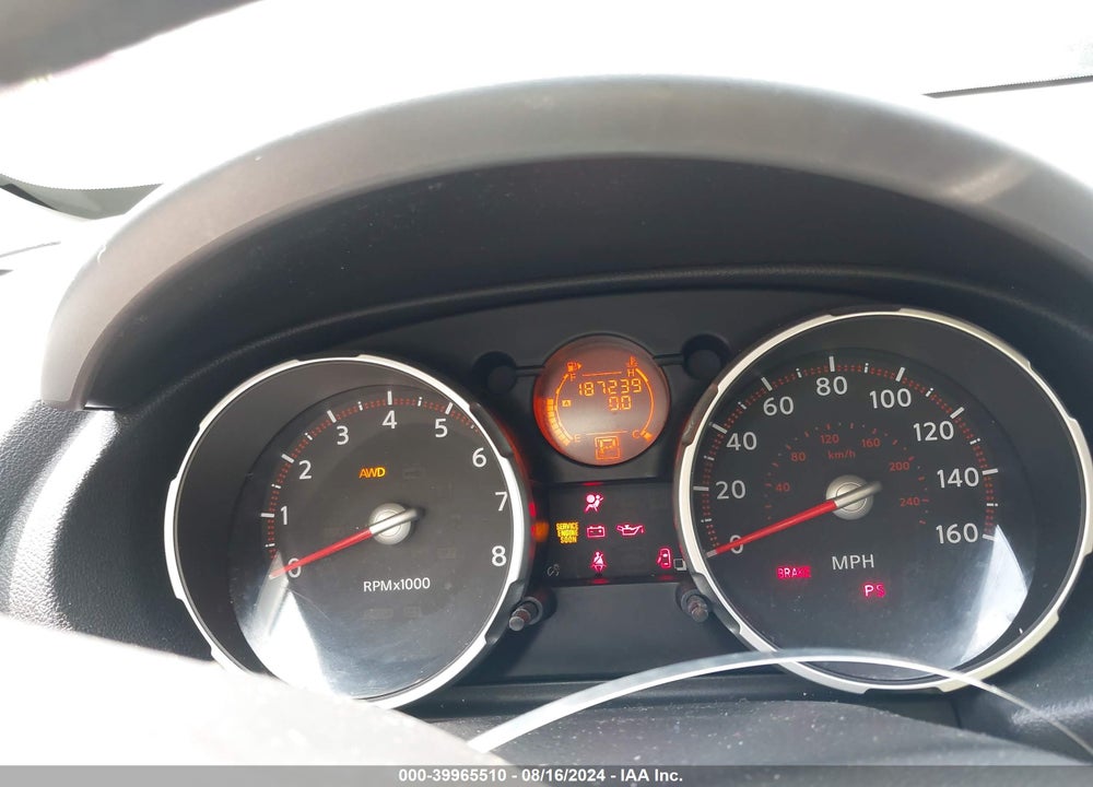 2010 NISSAN ROGUE VIN: JN8AS5MV3AW110190