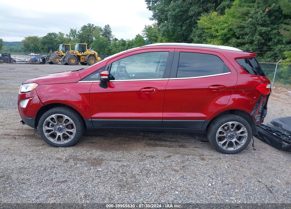 2019 FORD ECOSPORT TITANIUM VIN: MAJ6S3KL8KC294395