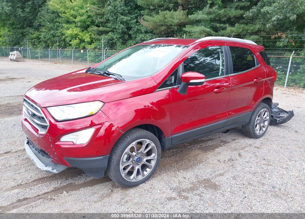 2019 FORD ECOSPORT TITANIUM VIN: MAJ6S3KL8KC294395