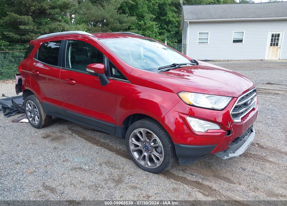 2019 FORD ECOSPORT TITANIUM VIN: MAJ6S3KL8KC294395