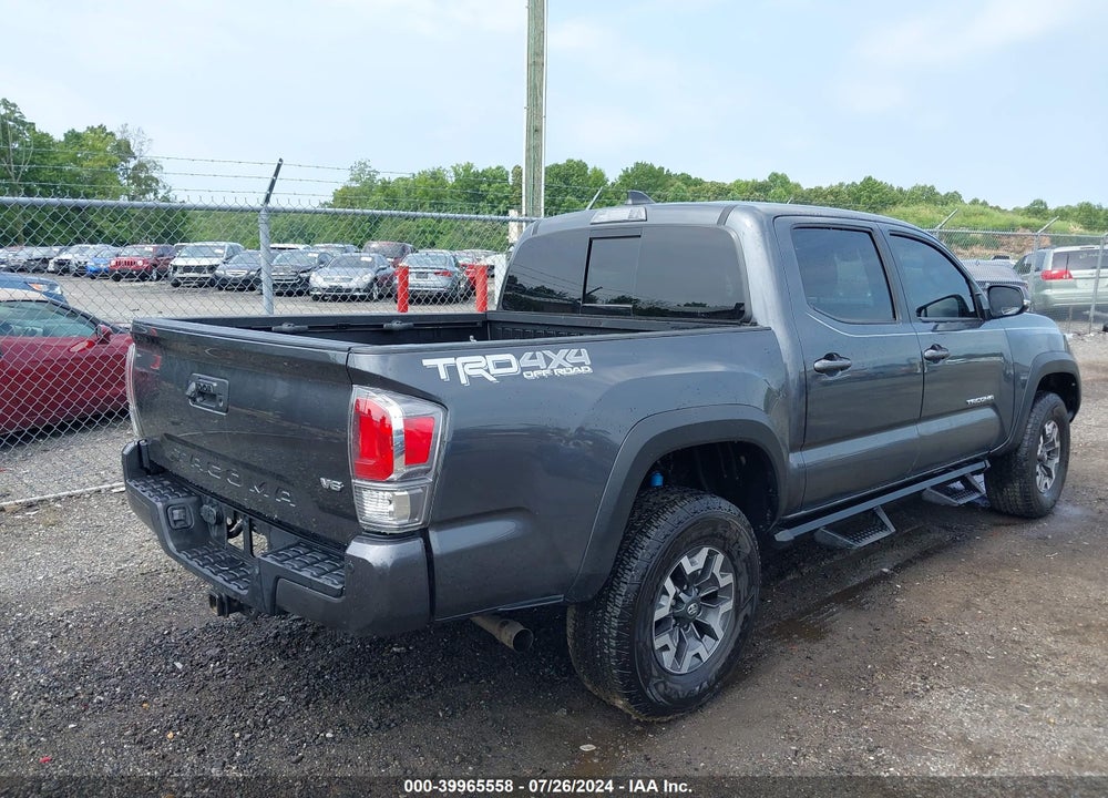 2021 TOYOTA TACOMA TRD OFF ROAD VIN: 3TMCZ5AN8MM376393