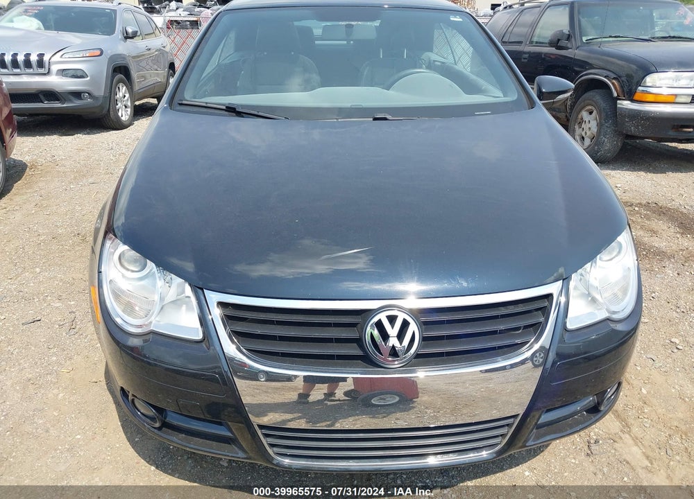 2010 VOLKSWAGEN EOS KOMFORT VIN: WVWBA7AH9AV010923