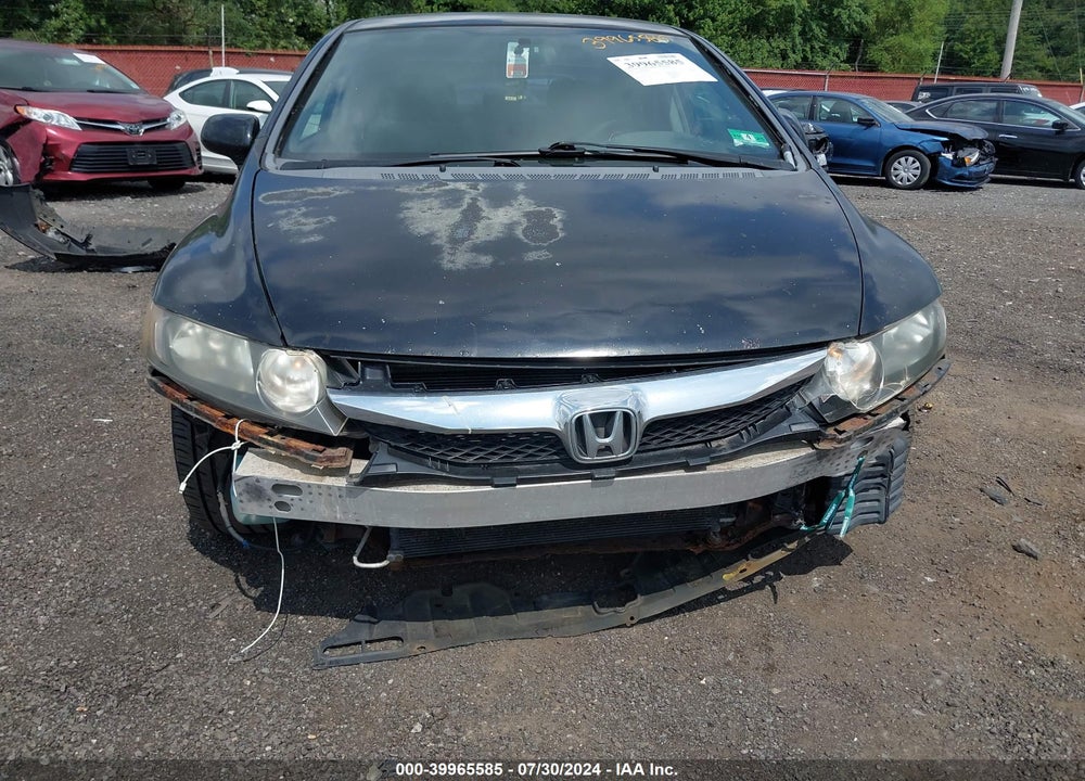 2009 HONDA CIVIC LX VIN: 2HGFA16579H340403