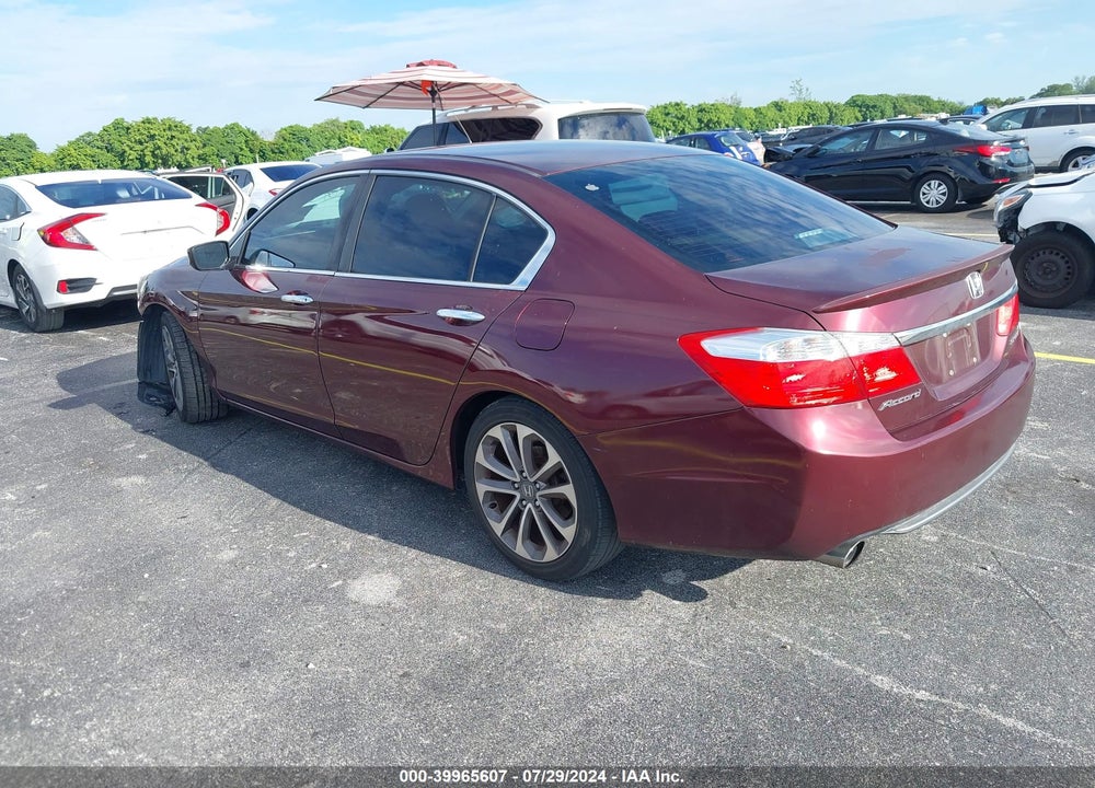 2013 HONDA ACCORD SPORT VIN: 1HGCR2F5XDA232866