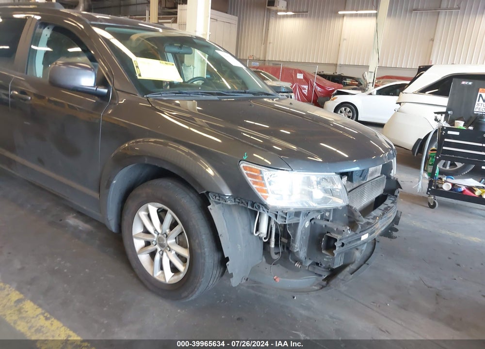 2016 DODGE JOURNEY SXT VIN: 3C4PDDBG0GT100780