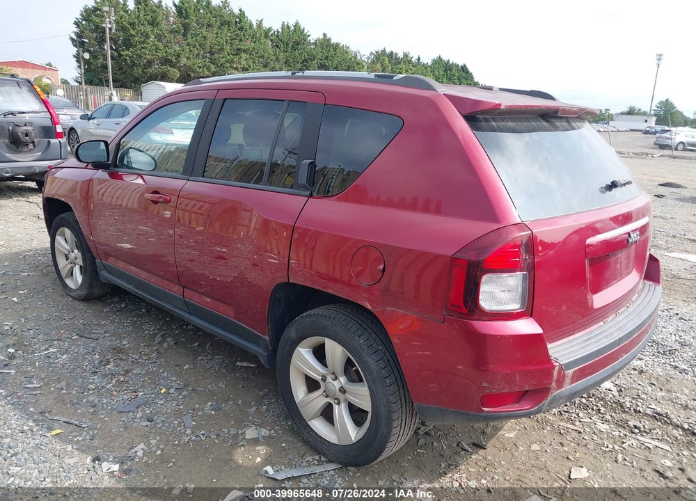 2016 JEEP COMPASS SPORT VIN: 1C4NJCBA5GD705583