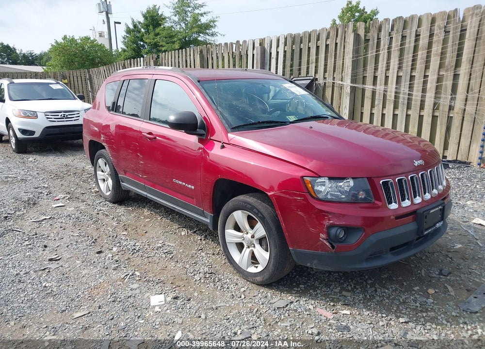 2016 JEEP COMPASS SPORT VIN: 1C4NJCBA5GD705583