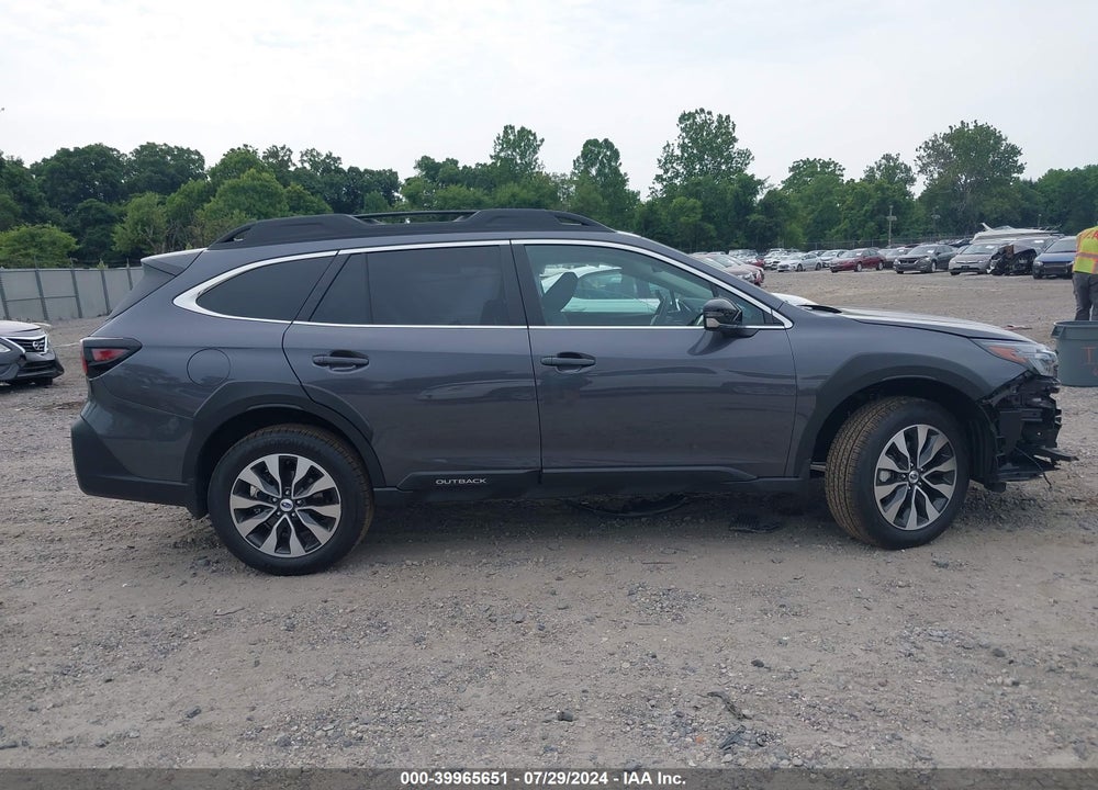 2024 SUBARU OUTBACK LIMITED VIN: 4S4BTANC6R3273847