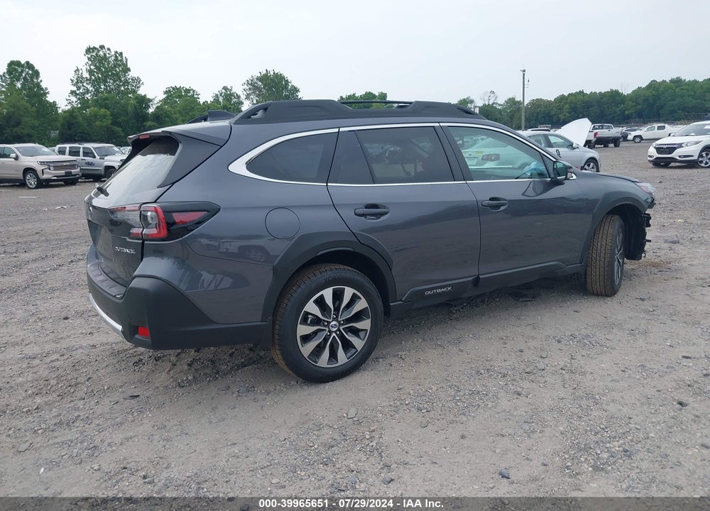 2024 SUBARU OUTBACK LIMITED VIN: 4S4BTANC6R3273847
