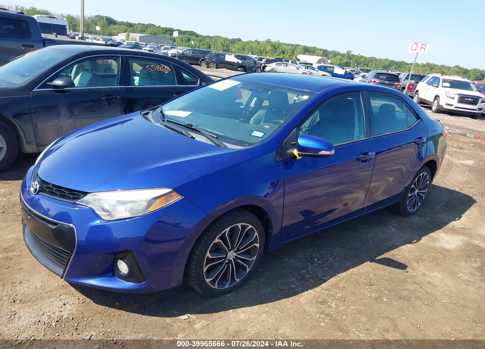 2016 TOYOTA COROLLA S PREMIUM VIN: 5YFBURHE0GP532964