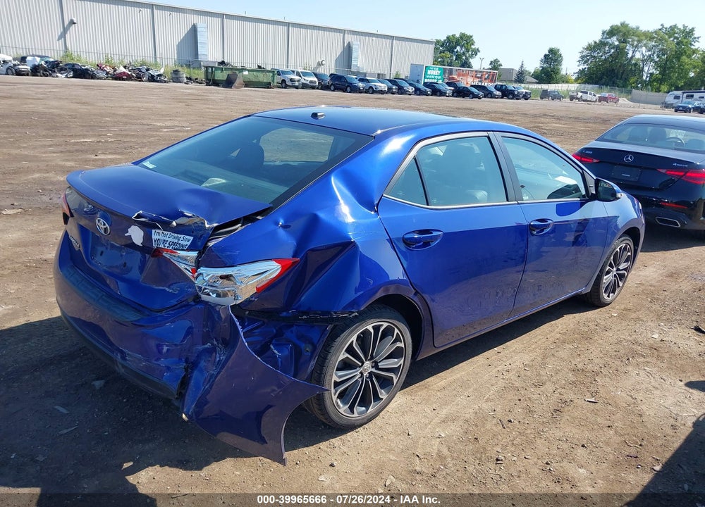 2016 TOYOTA COROLLA S PREMIUM VIN: 5YFBURHE0GP532964