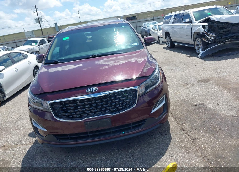 2019 KIA SEDONA EX VIN: KNDMB5C14K6533739