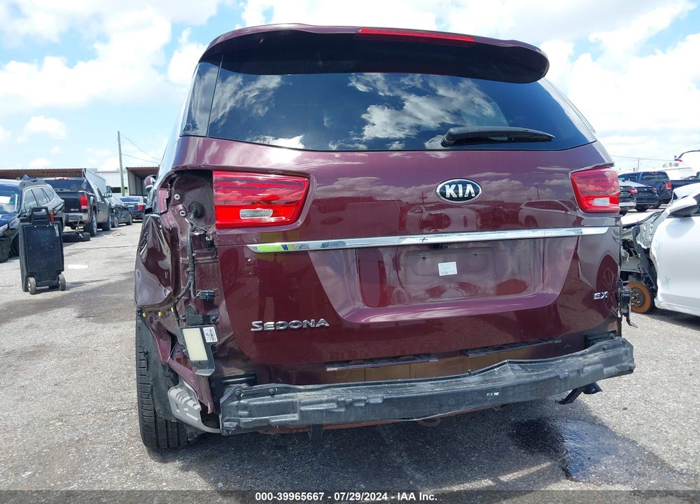 2019 KIA SEDONA EX VIN: KNDMB5C14K6533739
