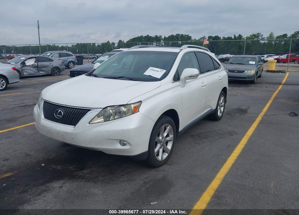 2010 LEXUS RX 350 VIN: JTJZK1BA5A2409532