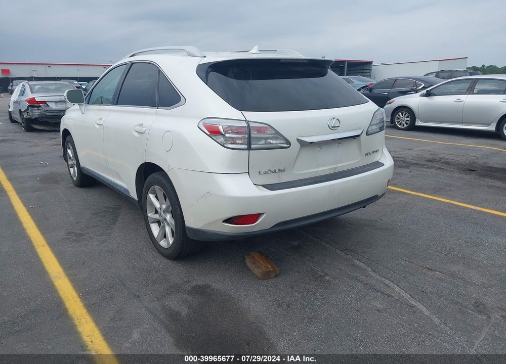 2010 LEXUS RX 350 VIN: JTJZK1BA5A2409532