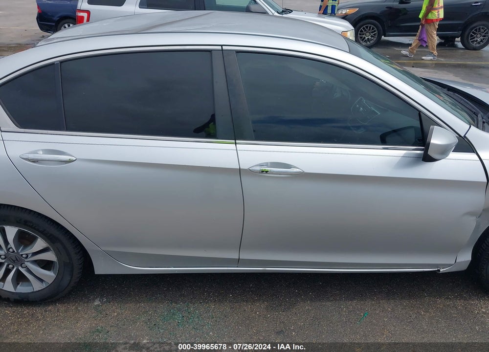 2013 HONDA ACCORD LX VIN: 1HGCR2F36DA009058