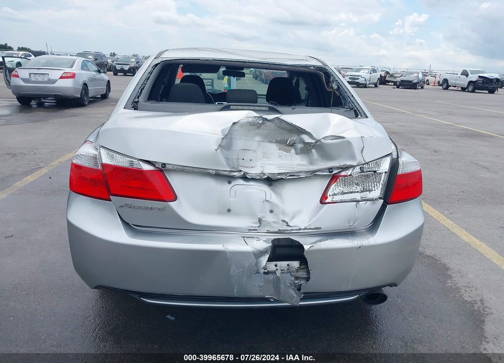 2013 HONDA ACCORD LX VIN: 1HGCR2F36DA009058
