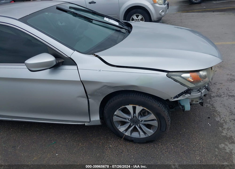 2013 HONDA ACCORD LX VIN: 1HGCR2F36DA009058