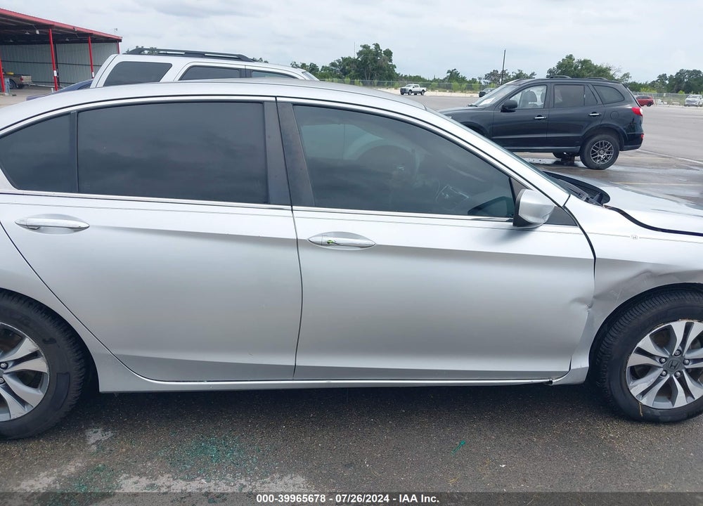 2013 HONDA ACCORD LX VIN: 1HGCR2F36DA009058