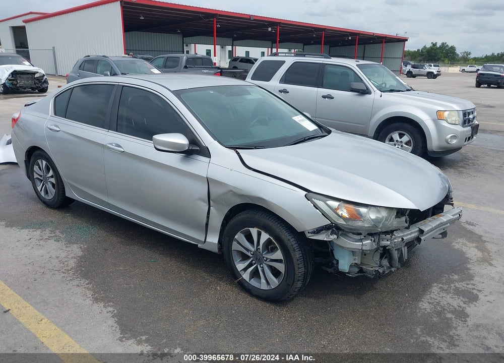2013 HONDA ACCORD LX VIN: 1HGCR2F36DA009058