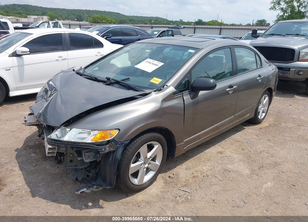 2007 HONDA CIVIC EX VIN: 1HGFA16827L100685
