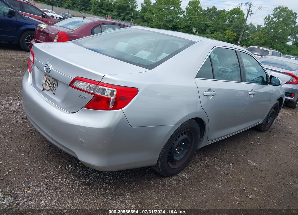 2013 TOYOTA CAMRY LE VIN: 4T1BF1FK7DU214788