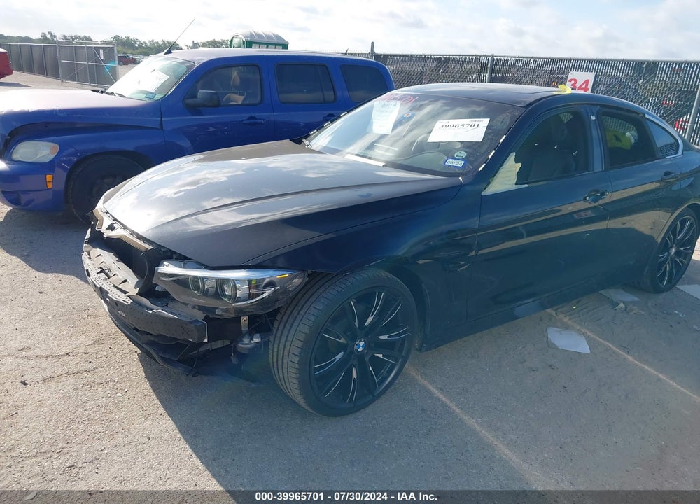 2018 BMW 430I GRAN COUPE VIN: WBA4J1C55JBG76624