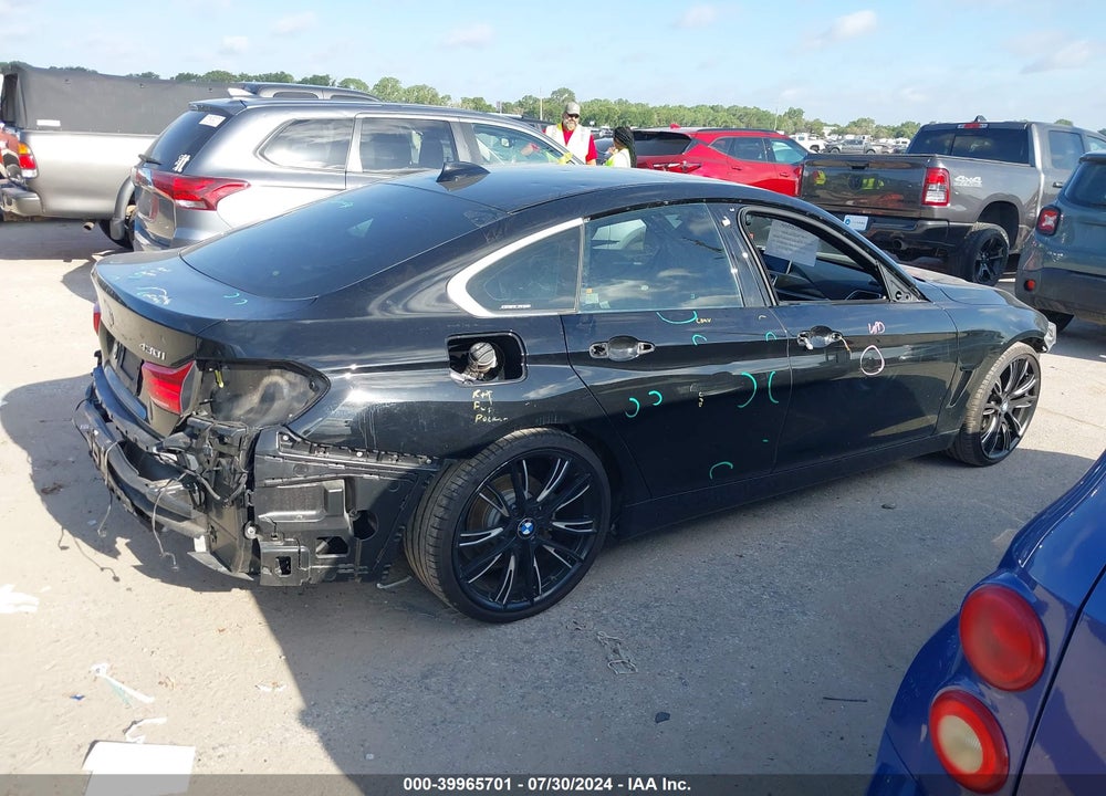 2018 BMW 430I GRAN COUPE VIN: WBA4J1C55JBG76624