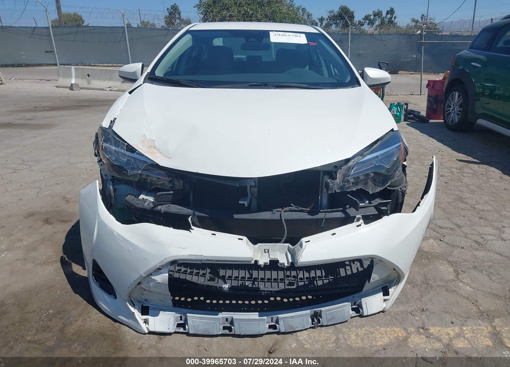 2019 TOYOTA COROLLA LE VIN: 5YFBURHE0KP882443