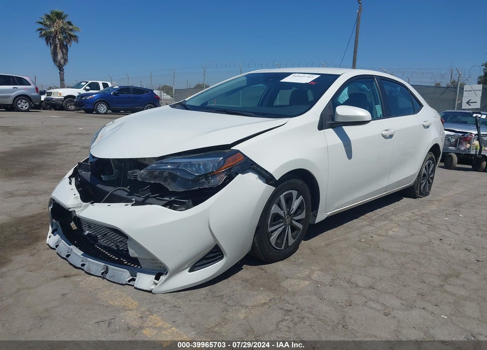 2019 TOYOTA COROLLA LE VIN: 5YFBURHE0KP882443