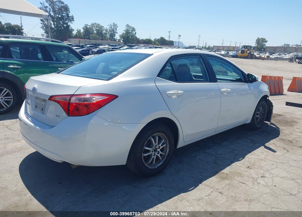 2019 TOYOTA COROLLA LE VIN: 5YFBURHE0KP882443