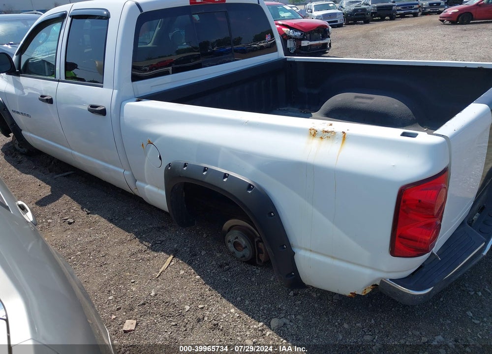 2007 DODGE RAM 1500 SLT/TRX4 OFF ROAD/SPORT VIN: 1D7HU18N97S146463