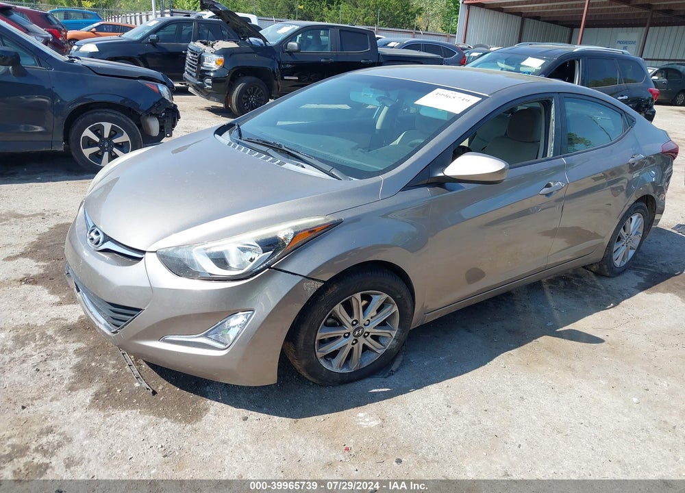 2015 HYUNDAI ELANTRA SE VIN: 5NPDH4AE4FH597533