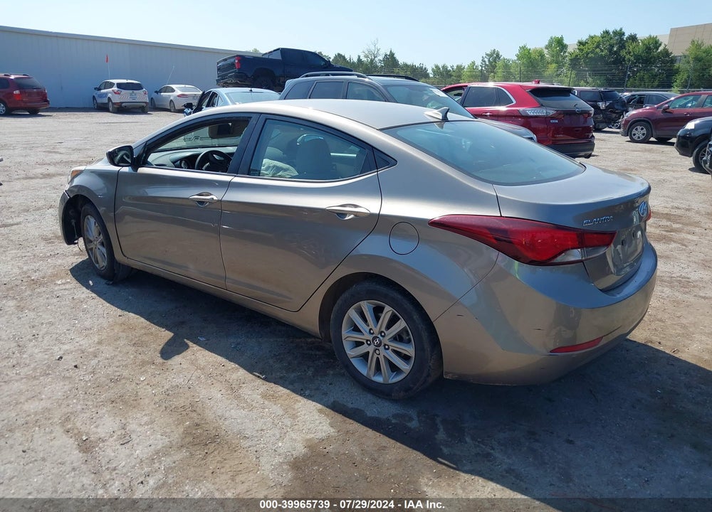 2015 HYUNDAI ELANTRA SE VIN: 5NPDH4AE4FH597533
